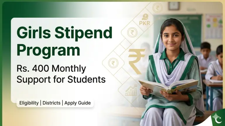 Girls Stipend Program Pakistan